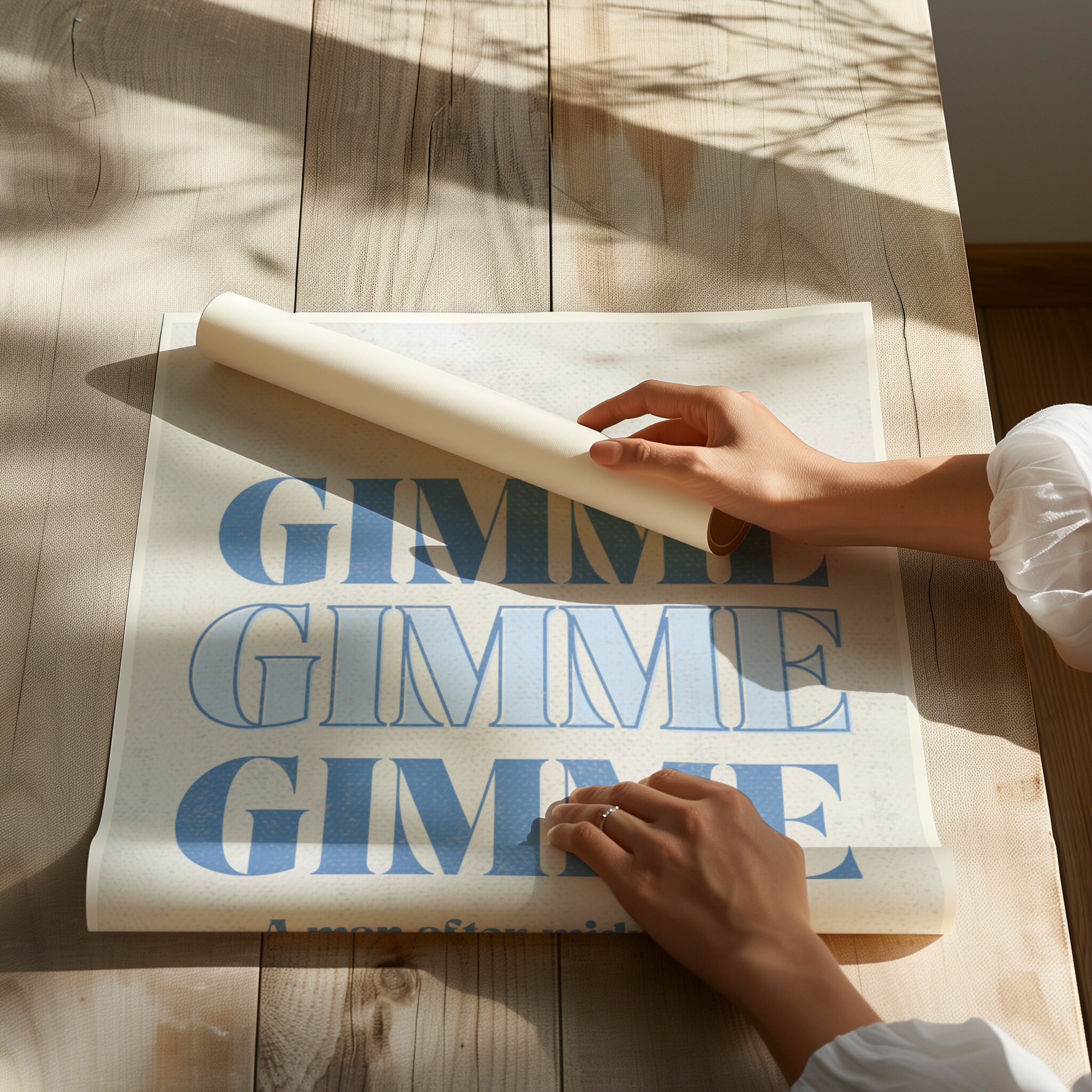 Set of 2 - Mamma Mia Gimme - Blue - Image 9