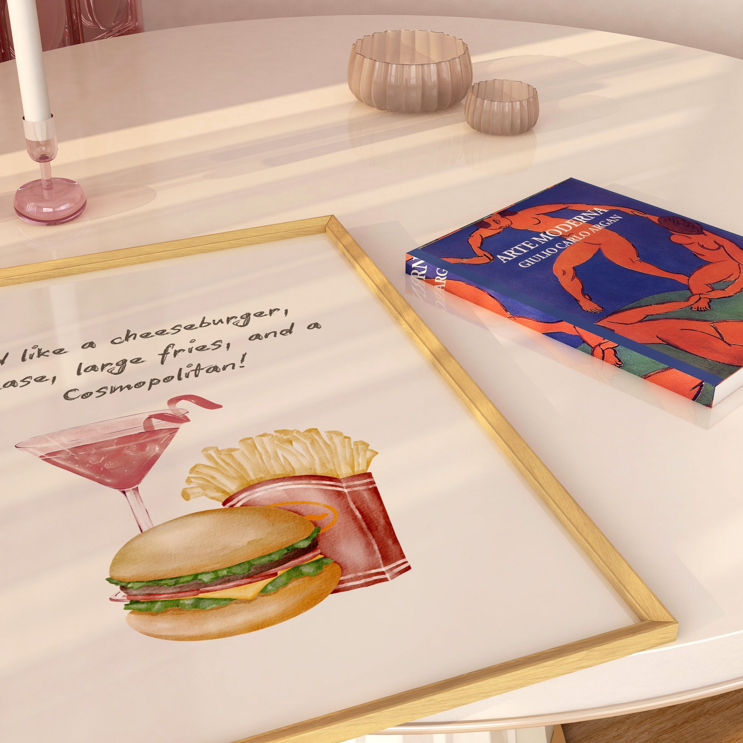 Cheeseburger Fries Cosmopolitan SATC - Image 3