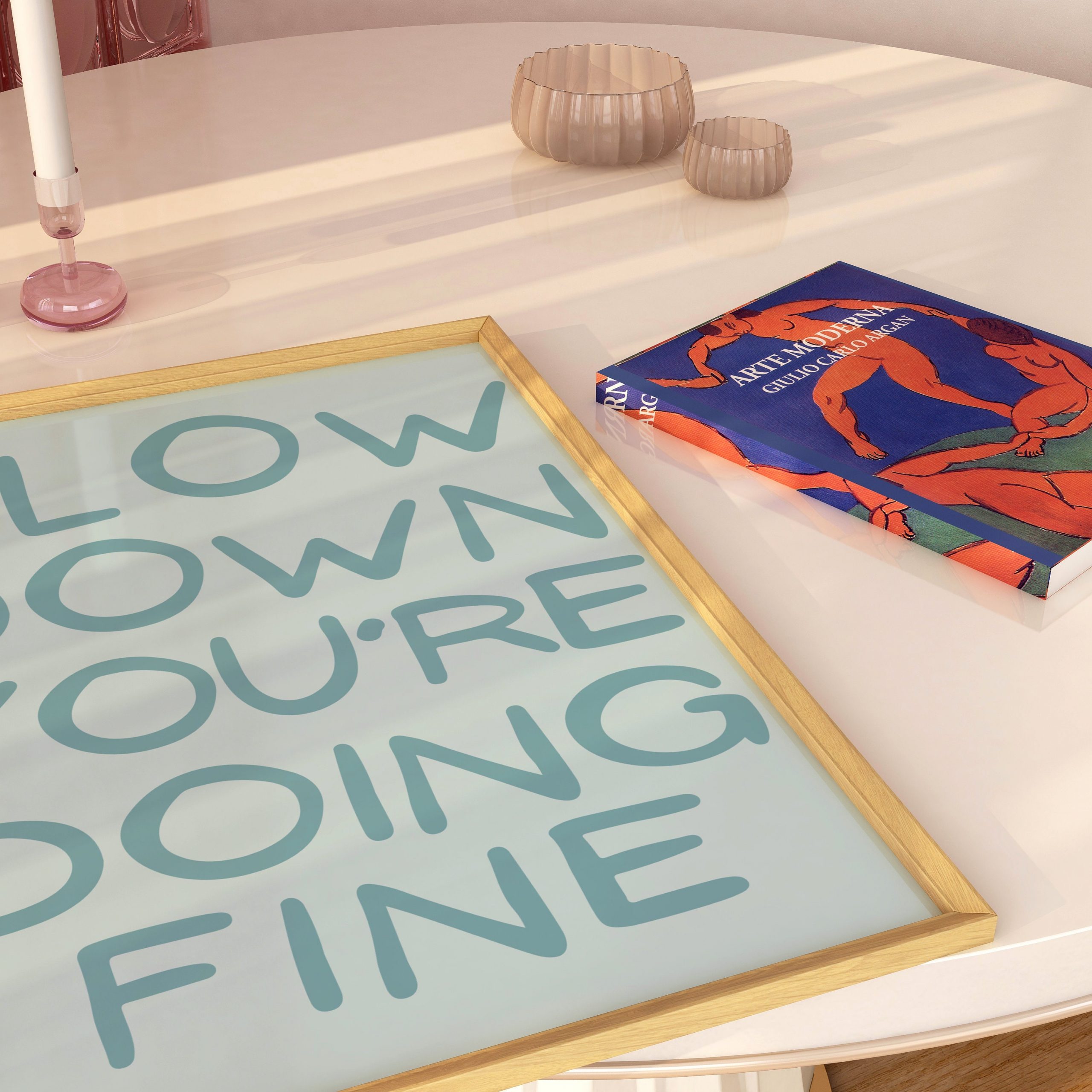 Slow Down You're Doing Fine - Blue - Image 3