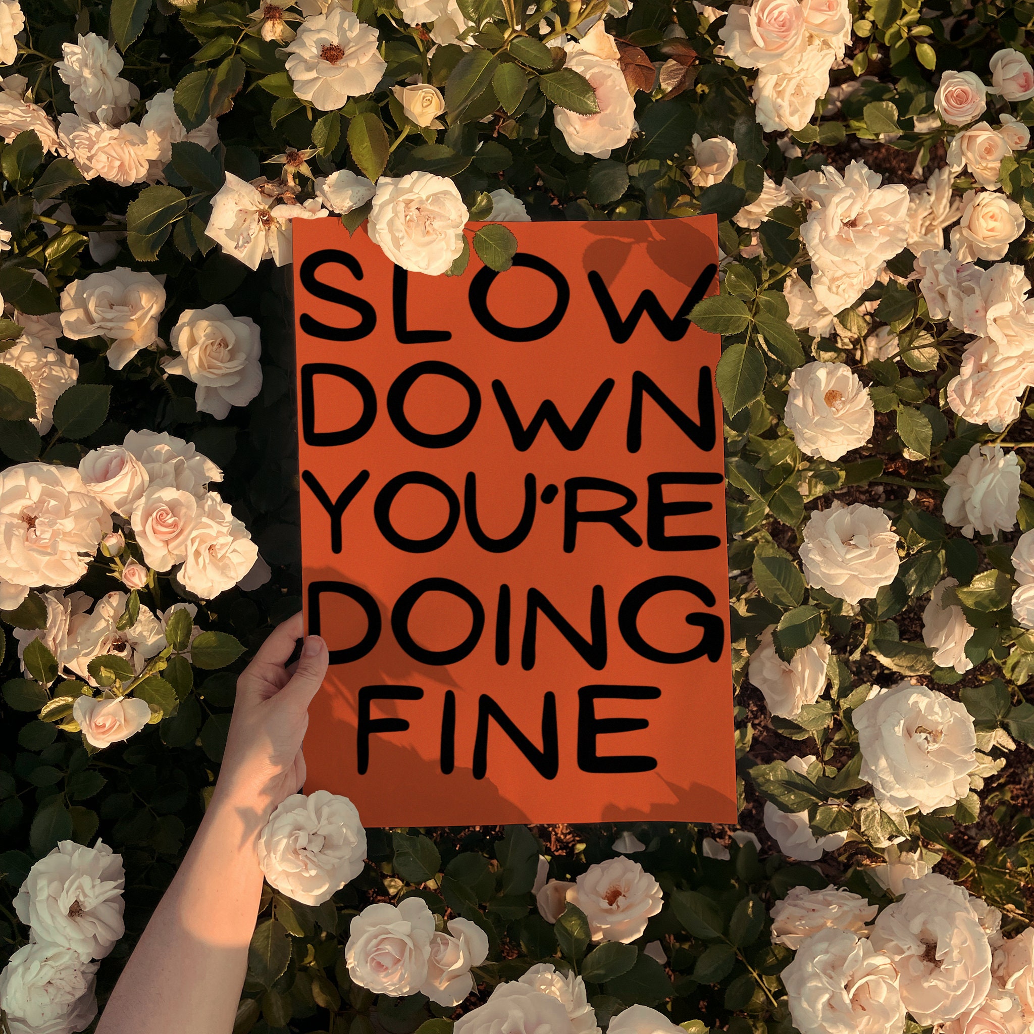 Slow Down You're Doing Fine - Red - Image 4
