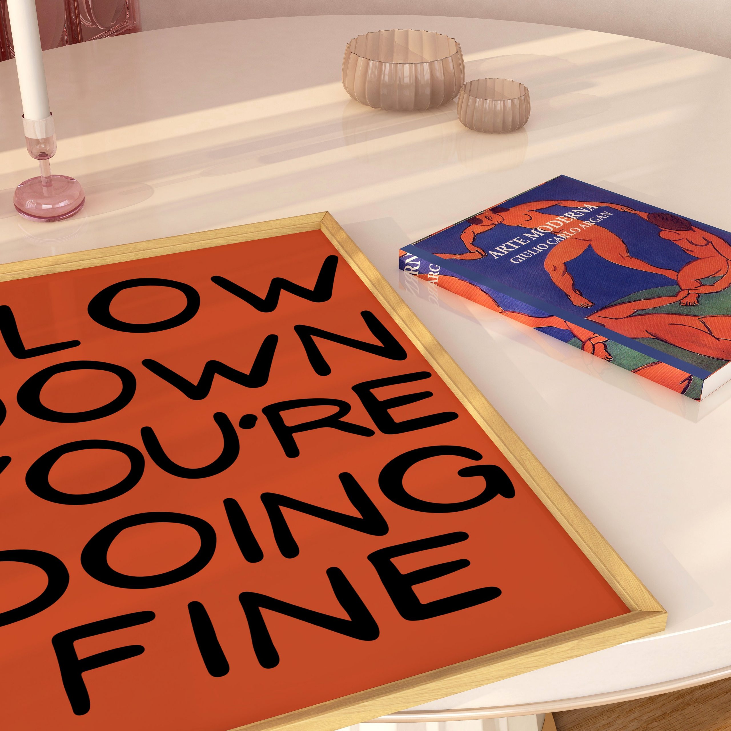 Slow Down You're Doing Fine - Red - Image 3