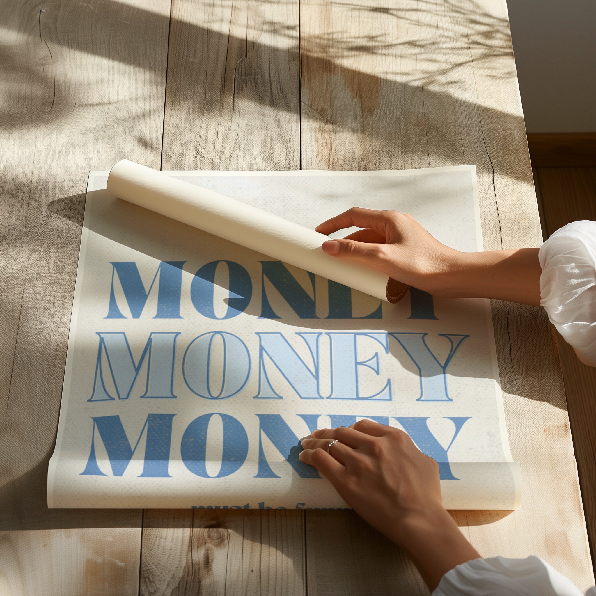 Money Mamma Mia - Blue - Image 5