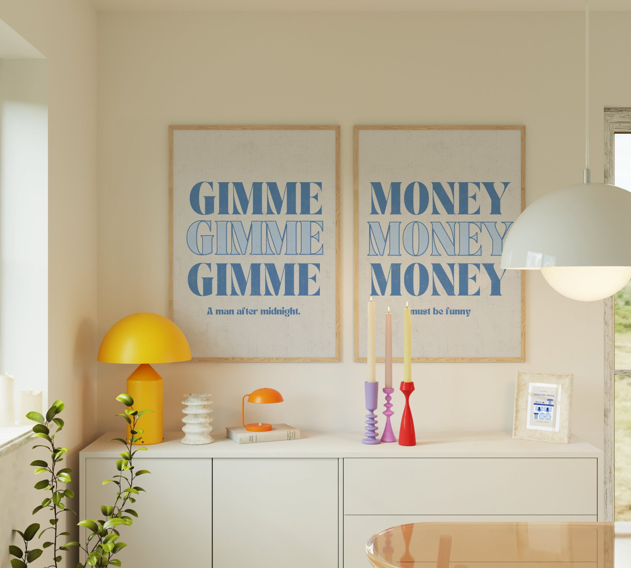 Money Mamma Mia - Blue - Image 7