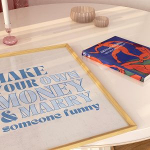Make Your Own Money - Blue Mockup