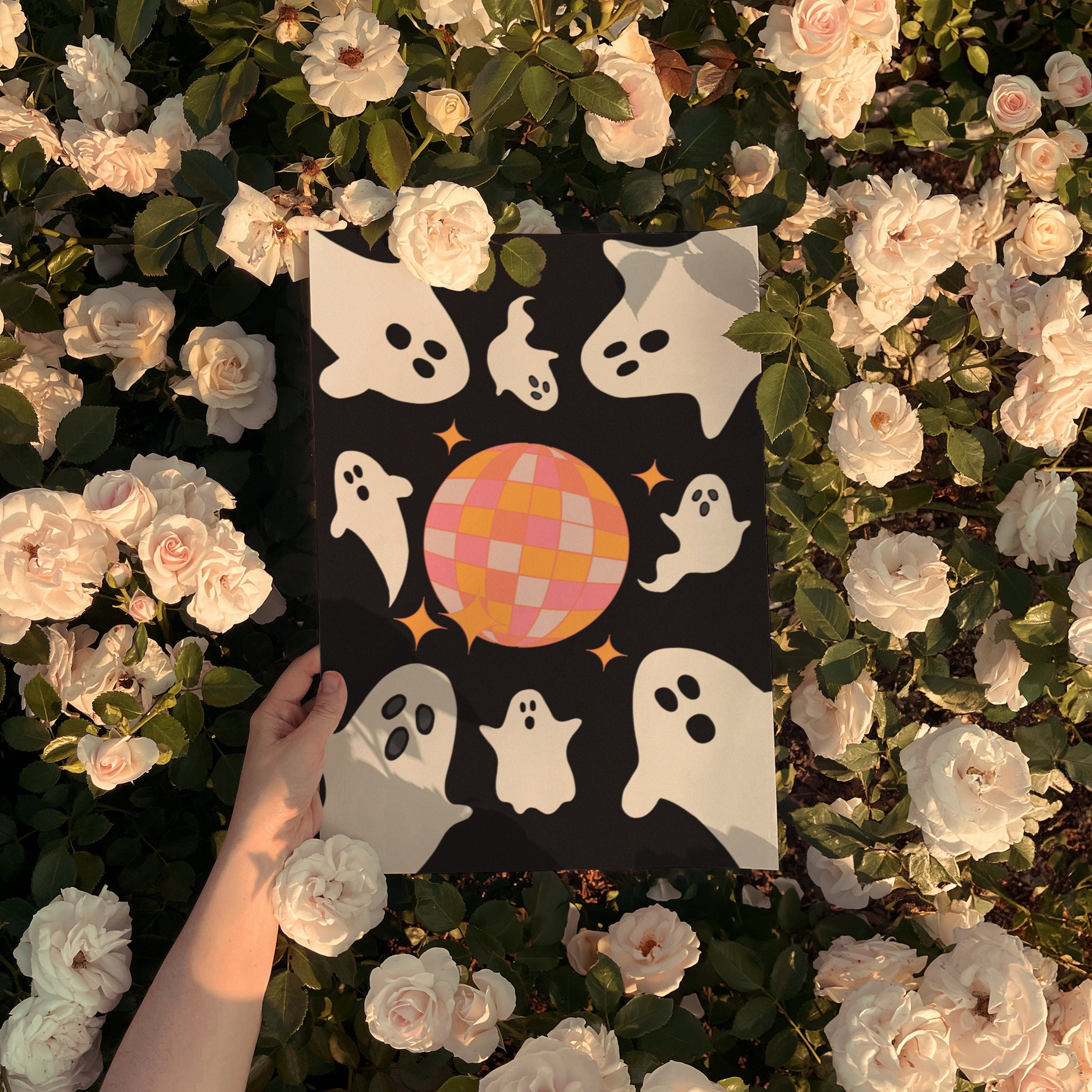 Set of 3 - Pink Halloween Decor - Image 8