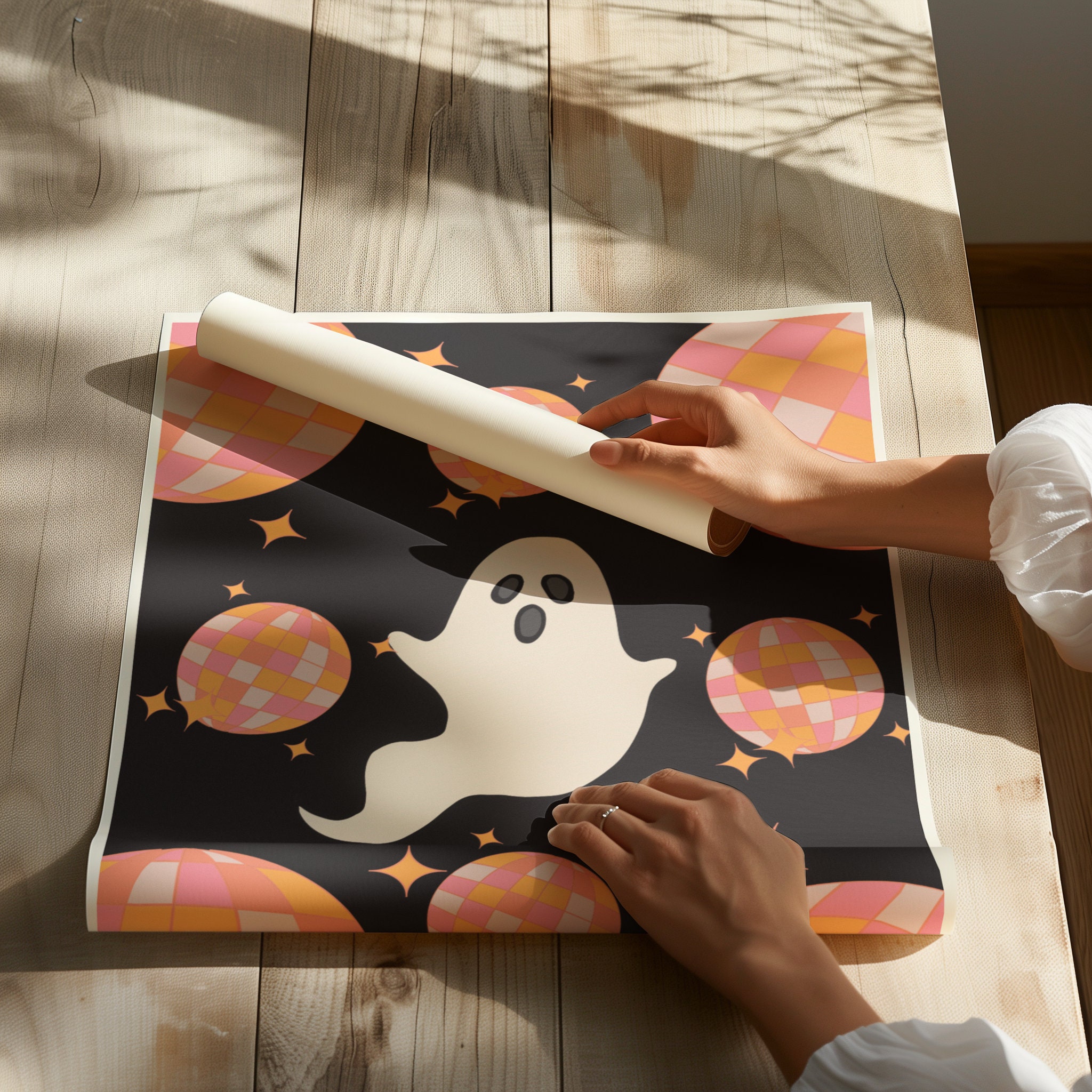 Set of 3 - Pink Halloween Decor - Image 10