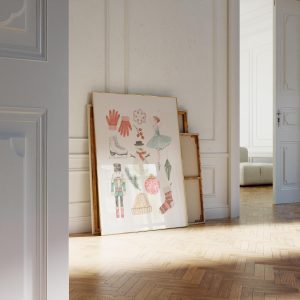 The Nutcracker Cozy Elements Mockup