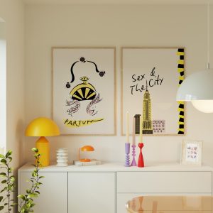 Set of 2 - Parfum SATC Mockup