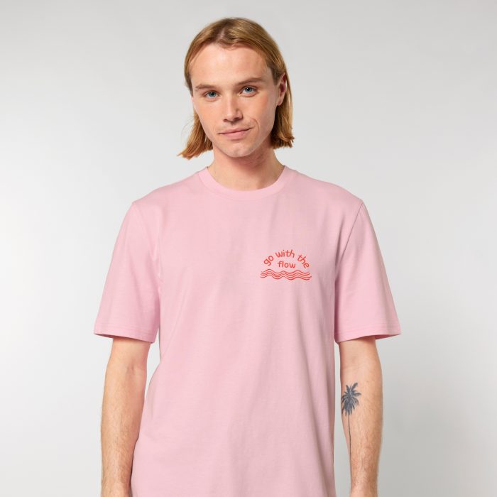 Comfortable cotton T-shirt with quote